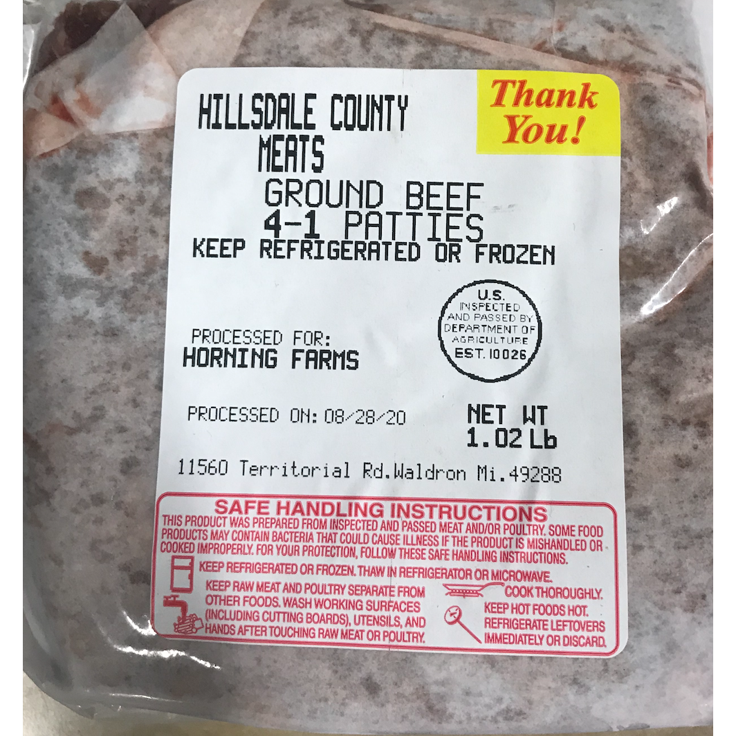 Ground Beef - Patties