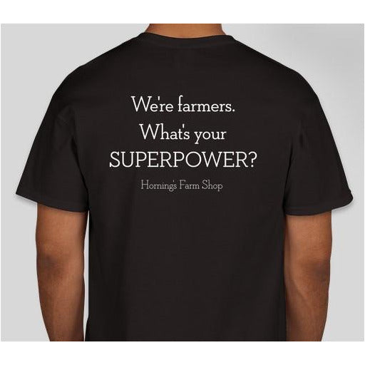 T-shirt: Black